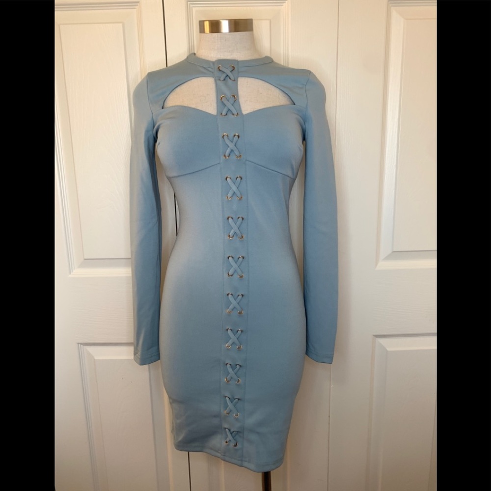 Long Sleeve fitted Dress